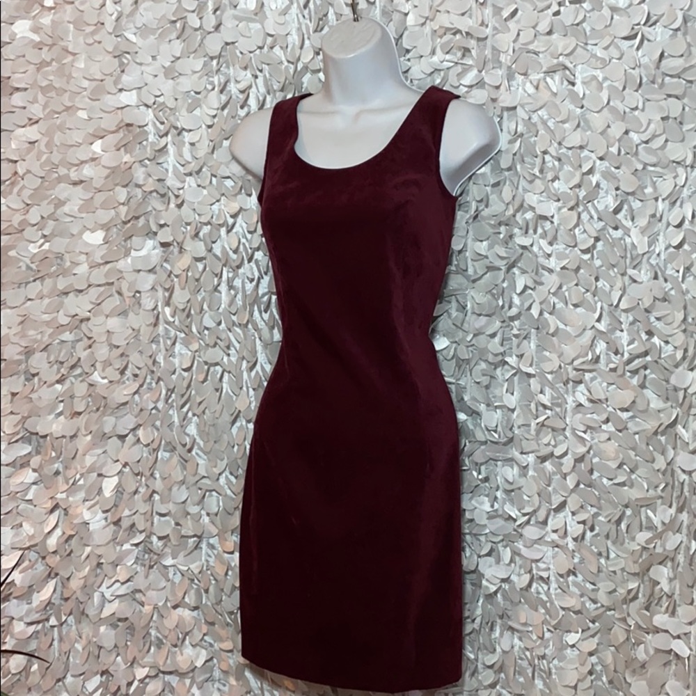 Suede Kathy Ireland dress boho